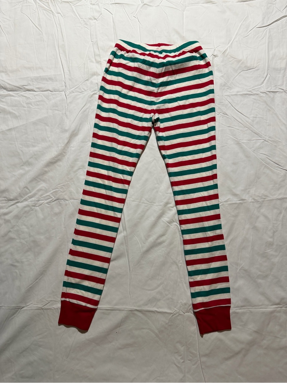 NWT Old Navy unisex Christmas pajama set, XL (12), 100% cotton red/grn/wht - Picture 3 of 7